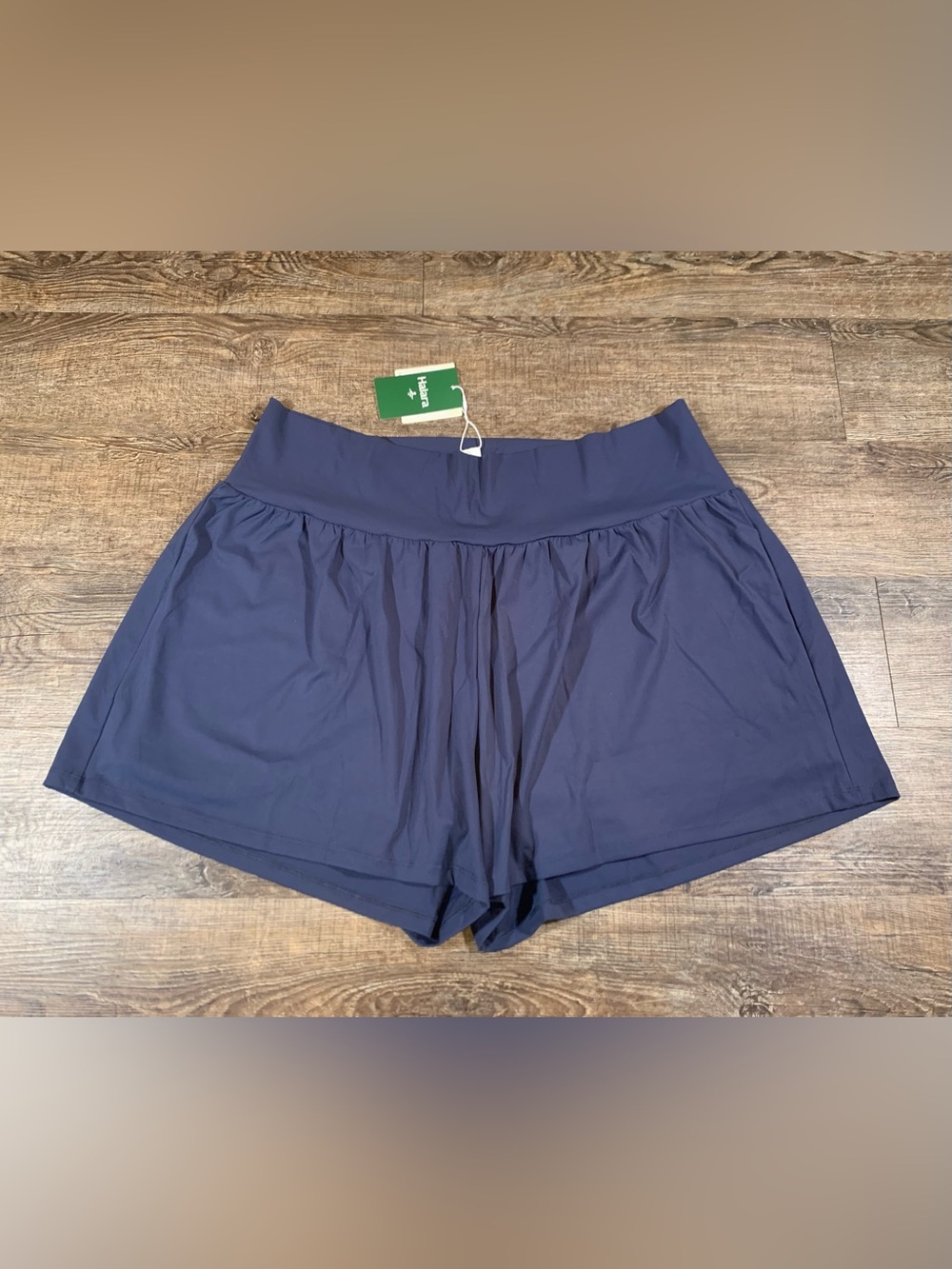 HALARA Softly zero Airy Super high waist & Pocket 2-in-1 Yoga Shorts 3X Long - Picture 1 of 8